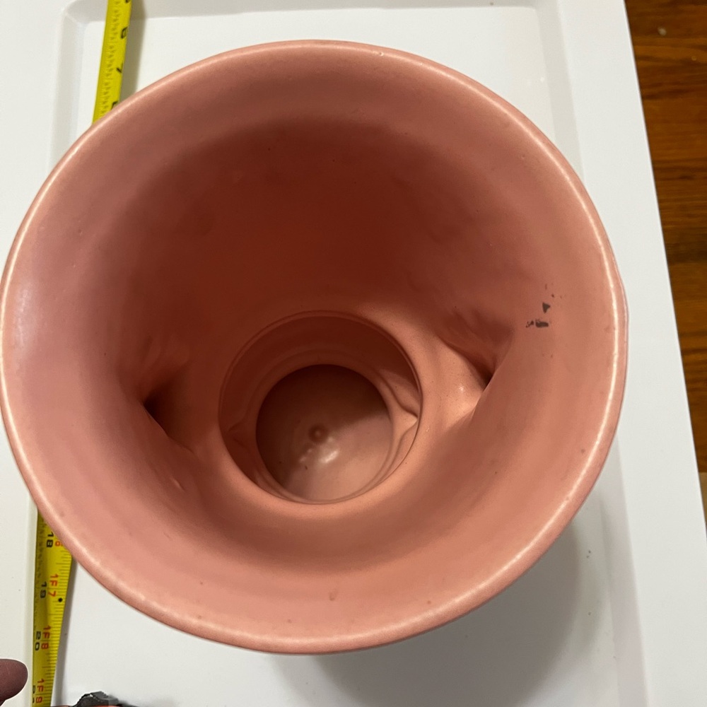 Elegant Pink abingdon pottery vintage Ceramic Vase - Picture 5 of 5